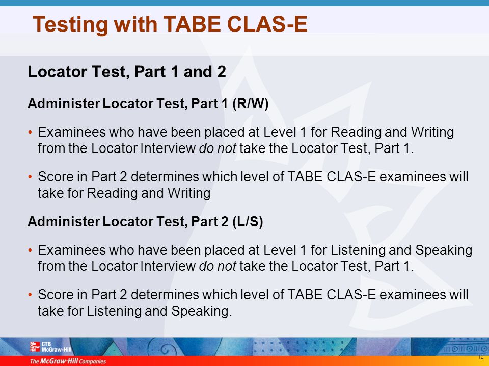 tabe writing assessment 4th